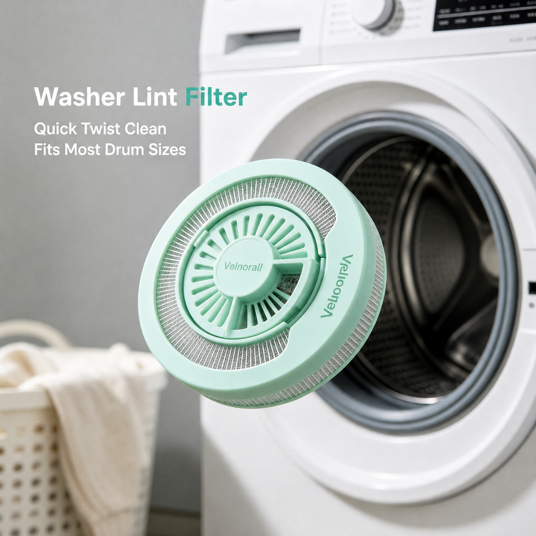 Velnorall™ FreshFlow Washer Lint Catcher