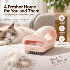 Velnorall™ FurLift Upholstery Comb