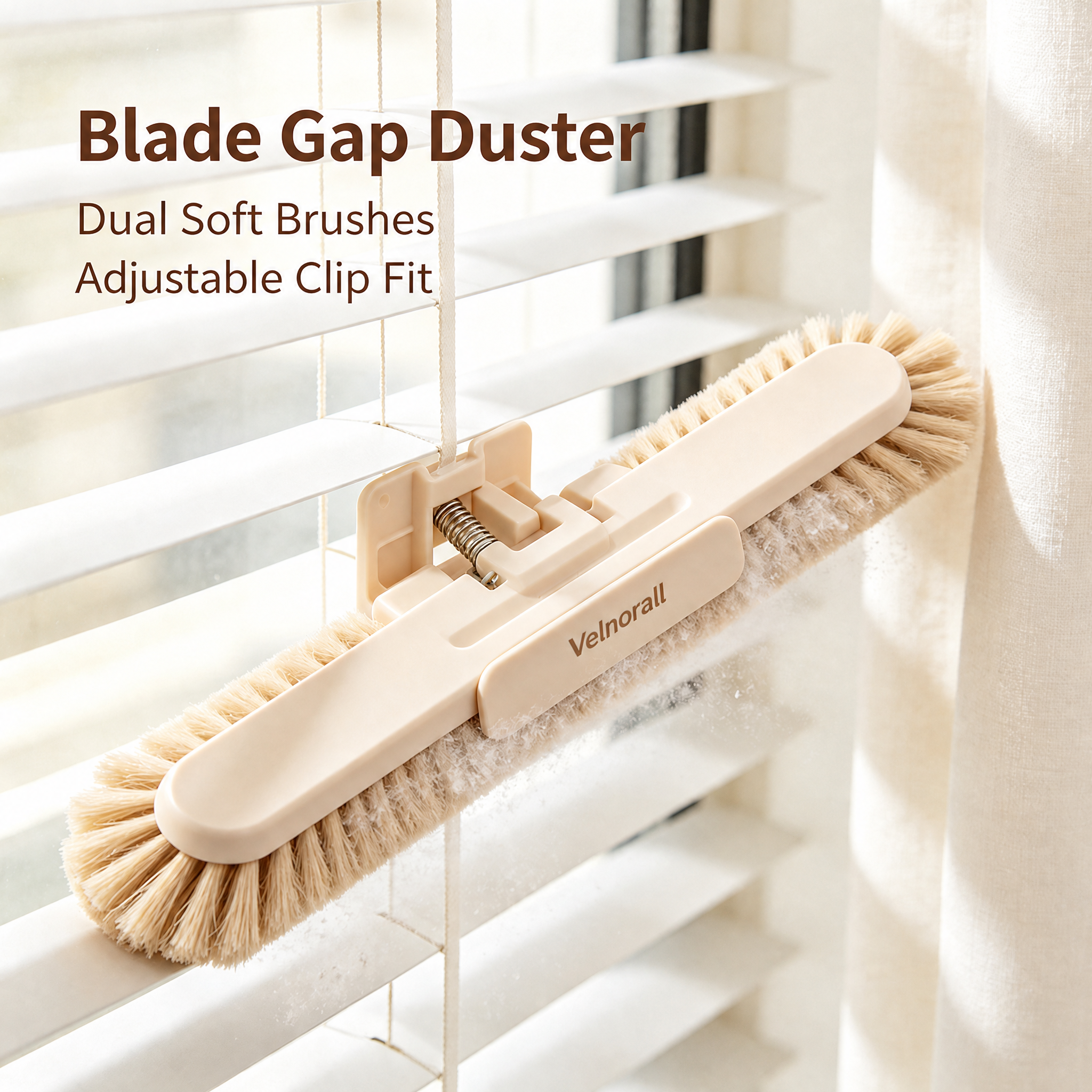 Velnorall™ SlatGlide Dual-Sided Duster