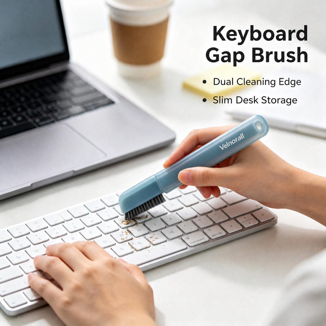 Velnorall™ KeyCrevice Precision Brush
