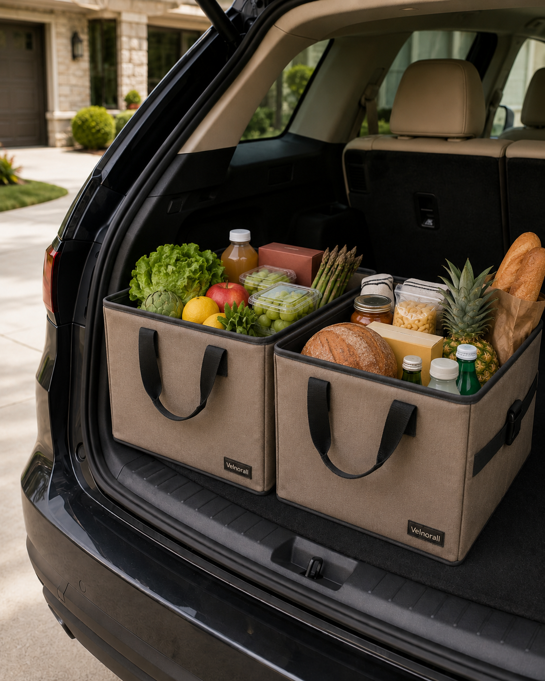 Velnorall™ MarketCarry Grocery Tote Set