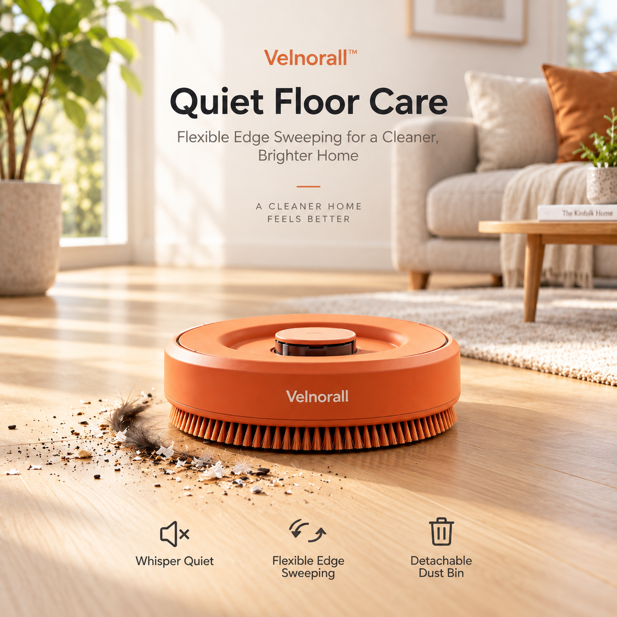 Velnorall™ OrbitSweep Floor Ring